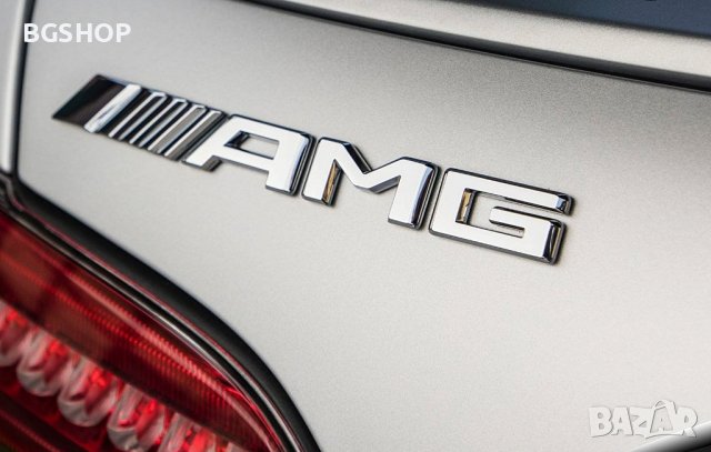 Емблема Mercedes AMG - Silver, снимка 3 - Аксесоари и консумативи - 36597269