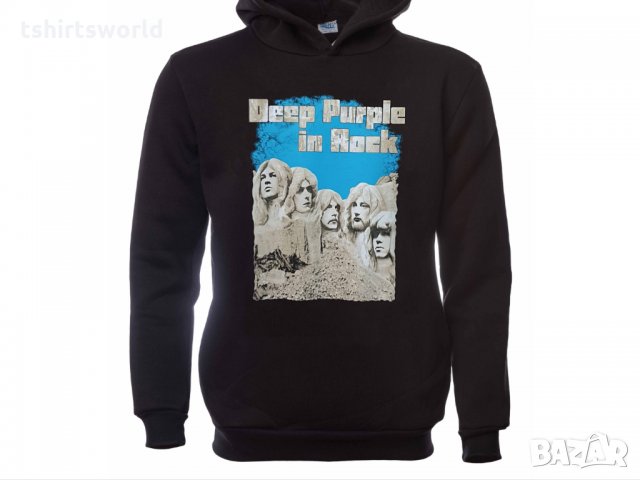 Нов мъжки суичър с трансферен печат на музикалната група Deep Purple (Дийп Пърпъл), снимка 8 - Суичъри - 31757854