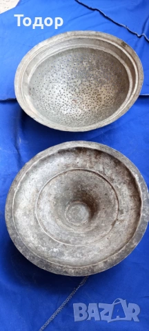 Продавам медни съдове: бакър, менче, гевгир, капак, снимка 9 - Антикварни и старинни предмети - 54292883
