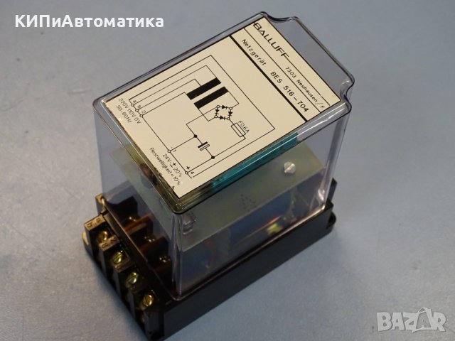 трансформатор Balluff BES 516-704 220V, 110V, 24VDC, снимка 9 - Резервни части за машини - 37245574