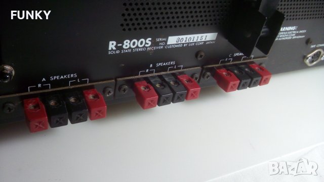 Luxman R-800S Solid State AMFM Multiplex Receiver, снимка 15 - Ресийвъри, усилватели, смесителни пултове - 38832250