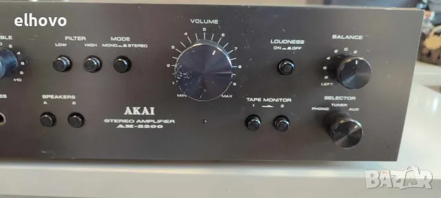 Стерео усилвател AKAI  AM-2200, снимка 3 - Аудиосистеми - 49189770