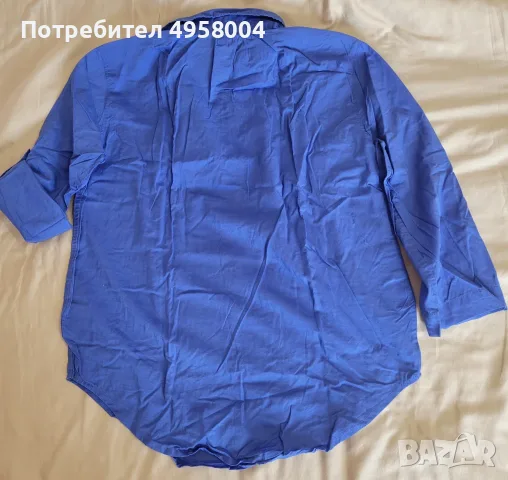 Дамска лятна туника Joe Fresh, размер S, синя, снимка 5 - Туники - 56202604
