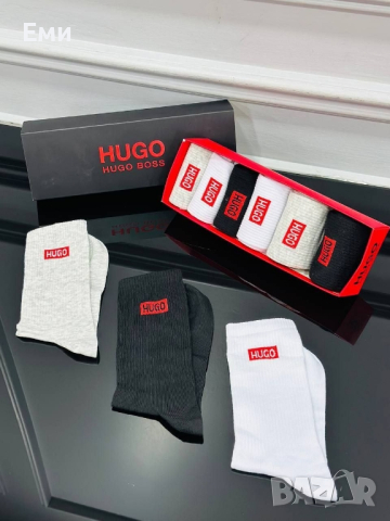 Високи  мъжки чорапи CALVIN CLEIN, KARL,  OFF WHITE, FENDI, UNDER, HUGO BOSS , снимка 16 - Мъжки чорапи - 44776199
