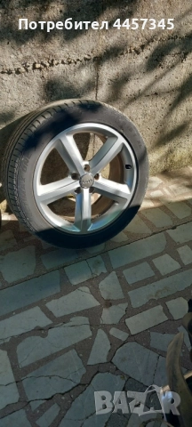 Лята джанта 18-ка Ауди , снимка 2 - Гуми и джанти - 51651353