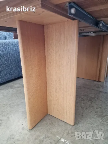 Масивна Разтегателна Трапезна Маса-320см-внос от Германия!, снимка 9 - Маси - 50186175