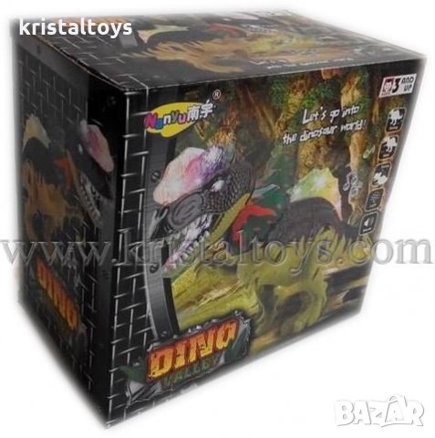 Детска играчка Динозавър Дино ходещ и светещ Джурасик Jurassic World, снимка 2 - Коли, камиони, мотори, писти - 30985664