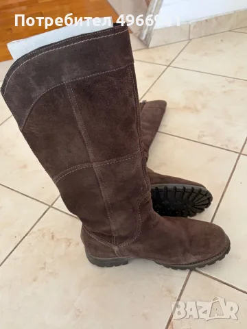 Дамски велурени ботуши Timberland, снимка 3 - Дамски ботуши - 56330813