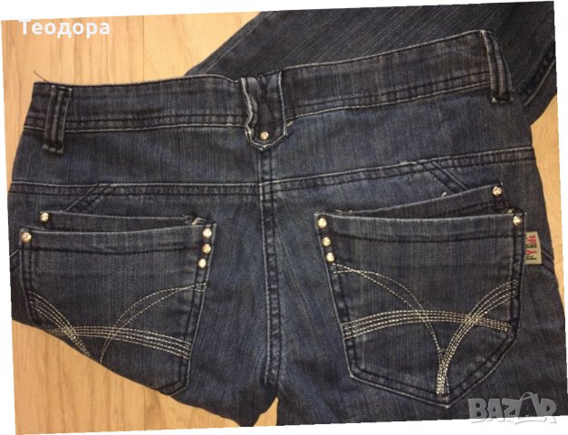 Нови дънки за момиче с ластик за корекция, снимка 3 - Детски панталони и дънки - 31478545
