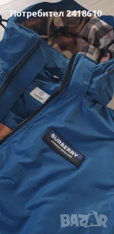 Burberry Mens Down Jacket Slim Fit Size 50/L ОРИГИНАЛ! Мъжко Зимно пухено Яке!