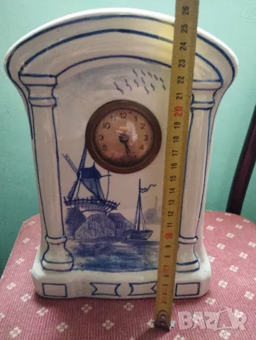 Стар настолен часовник за декорация, снимка 2 - Други ценни предмети - 48810975