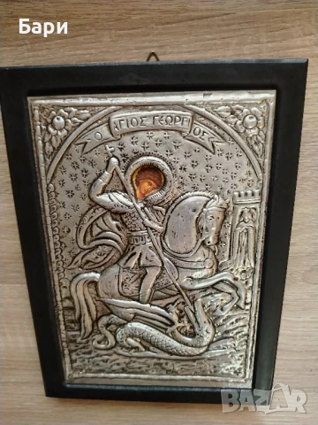 Икона на Свети Георги , снимка 5 - Колекции - 51175279