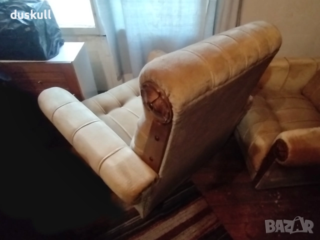 Ретро запазени фотьойли, снимка 7 - Дивани и мека мебел - 52899774