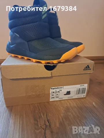 Зимни ботуши / апрески Adidas RapudaSnow C - 30р-р, снимка 2 - Бебешки боти и ботуши - 48172971