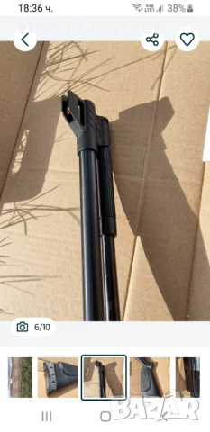 Въздушна пушка нова 5.5 с лост законна без регистрации 7.5 джаула сила, снимка 8 - Въздушно оръжие - 52130866