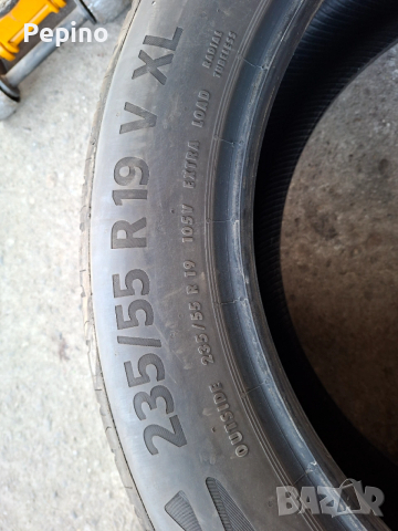 235/55 R19 CONTINENTAL, снимка 6 - Гуми и джанти - 53975805