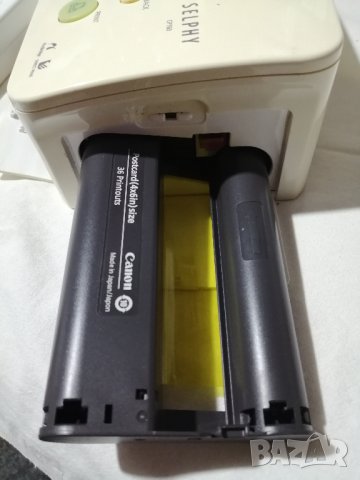 3 минифотопринтера,Canon Selphy CP510,CP760 и HP Photosmart 100, снимка 15 - Принтери, копири, скенери - 28349551