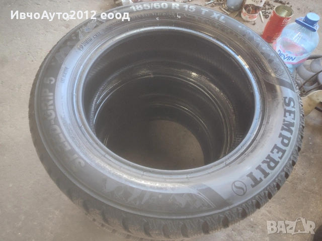 Зимни гуми 185/60/15 T xl semperit , снимка 8 - Гуми и джанти - 54149702