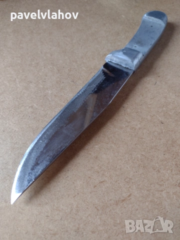 Нож - ловен, производство на “Хан Тервел”, модифициран и за доработка , снимка 7 - Ножове - 53972362