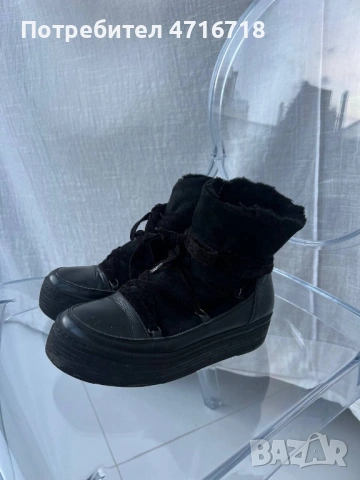 зимни ботуши, снимка 4 - Дамски ботуши - 53194568