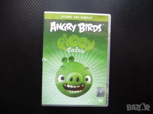 Angry Birds Piggy tales DVD филм прасенца приключения забавен игра 