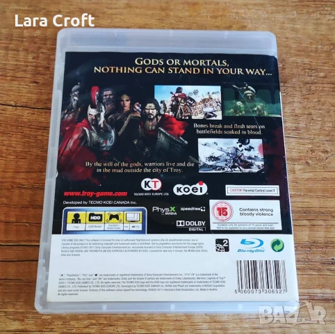 PS3 Warriors: Legends of Troy PlayStation 3, снимка 3 - Игри за PlayStation - 50907424