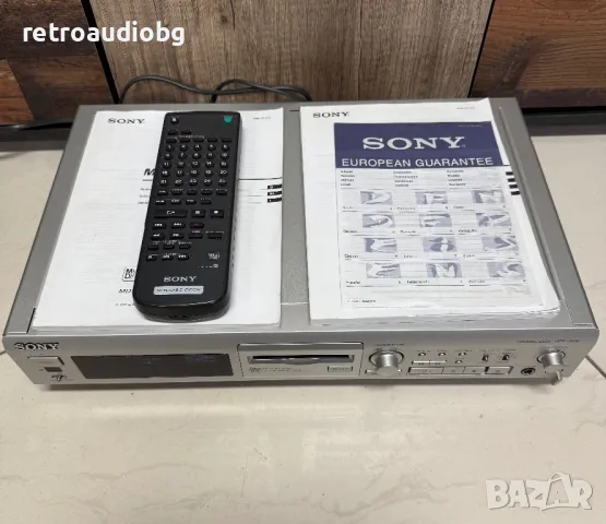 💥Колекционерски минидиск Sony MDS-JE510 + дистанционно и книжки💥, снимка 5 - Декове - 49735275