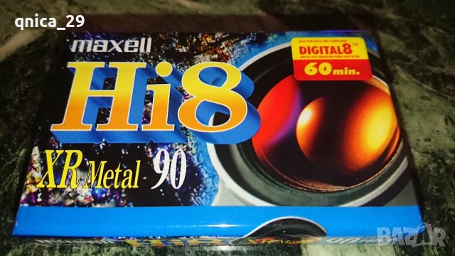 Maxell XR Metal 60 HI8 , снимка 1 - Декове - 44397219