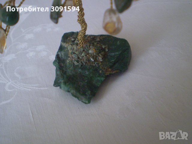 Декоративно дърво от полускъпоценни камъни Ахат, снимка 6 - Антикварни и старинни предмети - 38563703