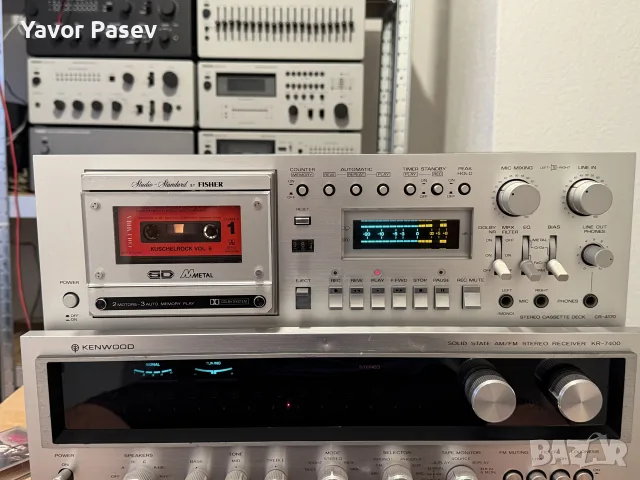 Fisher CR-4170 Stereo cassette deck, снимка 6 - Декове - 56200715