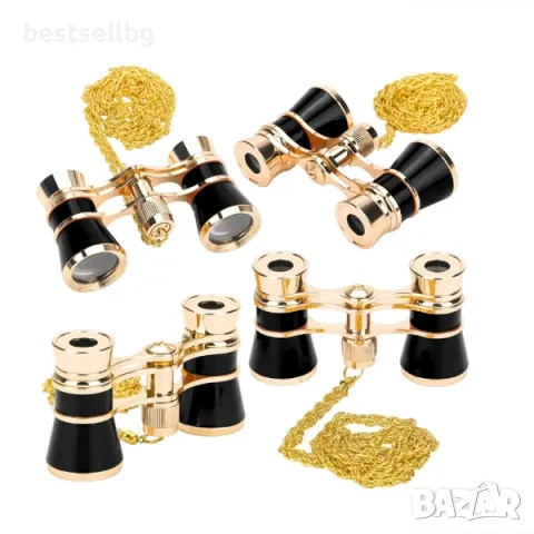 Луксозен театрален бнокъл за театър опера концерт увеличение 3х25, снимка 3 - Екипировка - 48126955