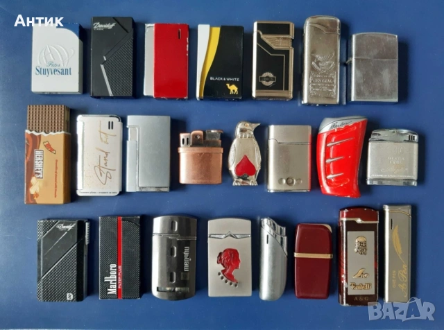 Голама Колекция Стари Метални Запалки , снимка 2 - Колекции - 53987884