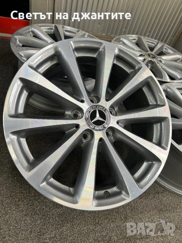 Джанти 17 Цола Mercedes E Klass W211 W212 W213 C Klass W205 W 206 CLA Original , снимка 7 - Гуми и джанти - 53874662