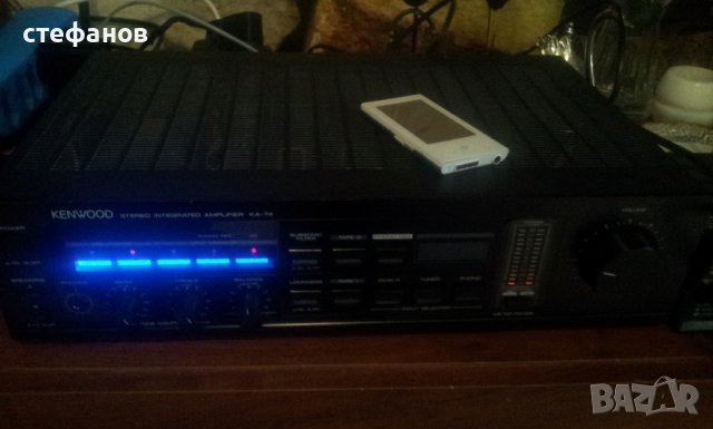 Японски усилвател KENWOOD KA-74, снимка 2 - Ресийвъри, усилватели, смесителни пултове - 39572676