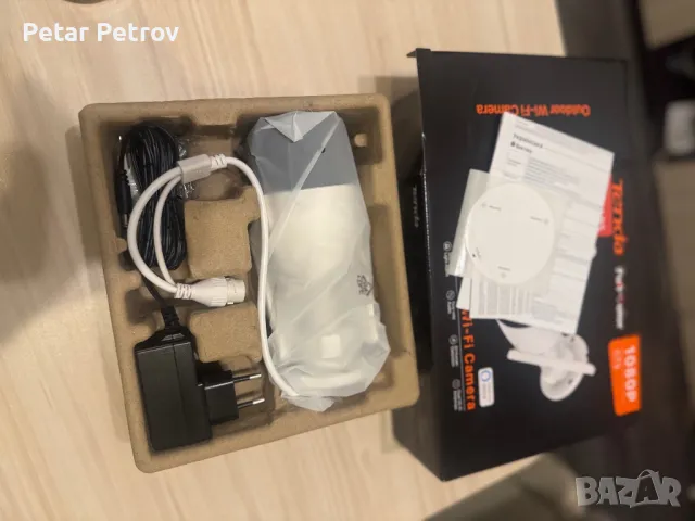IP камера Tenda CT3 Wi-Fi 1080p НОВА, снимка 2 - HD камери - 49290254