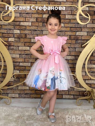 ! Рокля Елза и Ана Цена -44лв, снимка 2 - Детски рокли и поли - 39149913