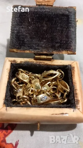 Златен ланец , снимка 10 - Колиета, медальони, синджири - 47323192