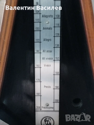 Механичен Метроном , снимка 2 - Други - 54354659