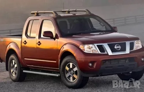 Странични степенки за Nissan Navara D40 2005–2015 4 врати, снимка 3 - Аксесоари и консумативи - 55869208