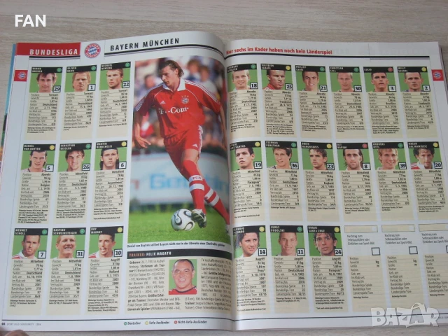  ⚽️ 🏆 Списание Шпорт Билд /SPORT BILD BUNDESLIGA/ специално издание за Бундеслигата сезон 2006/07, снимка 7 - Списания и комикси - 50833672
