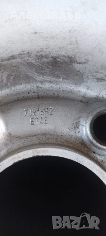 джанти 16 цола фиат пежо ситроен fiat pegeut citroen, снимка 2 - Гуми и джанти - 52005542