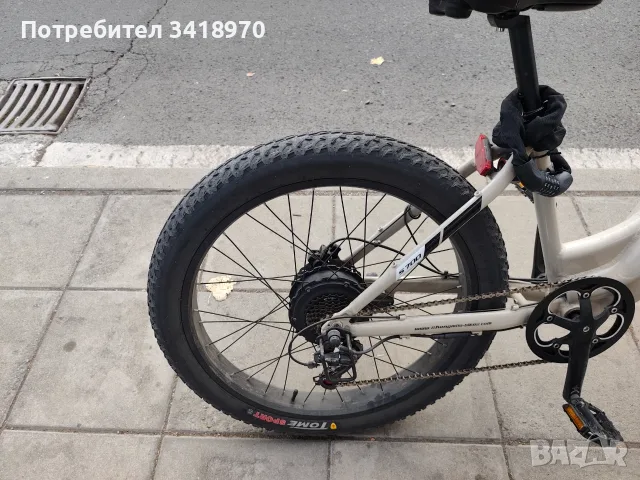 Електрически велосипед Shengmilo S700 2 x 1000 вата + чисто нов резервен мотор, снимка 3 - Велосипеди - 56104540