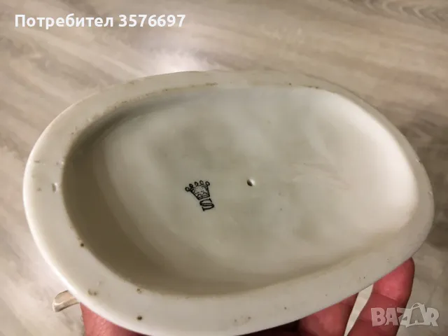 Стара немска порцеланова фигурка- композиция, снимка 6 - Колекции - 48018364