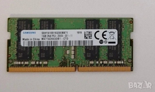 DDR4 16GB RAM / 16ка рам за лаптоп / Samsung