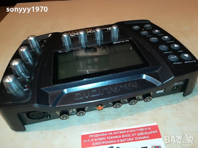 m-audio BLACK BOX 9V AC-внос swiss 2805222142M, снимка 13 - Ресийвъри, усилватели, смесителни пултове - 36905605