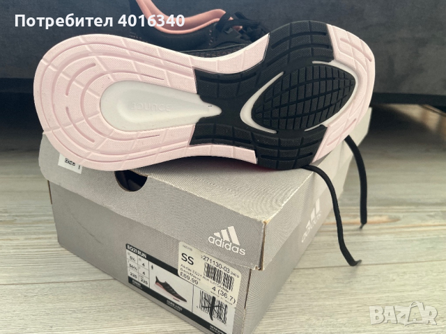 Дамски маратонки Adidas EQ21 Run 36.7, снимка 2 - Маратонки - 44572924