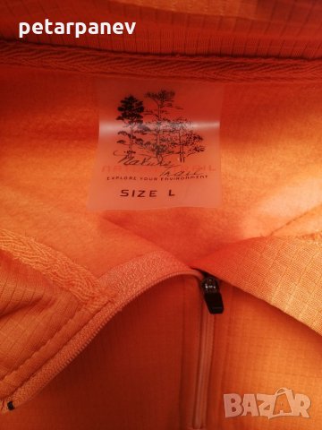 Мъжка поларена блуза Nature Trail - L размер, снимка 4 - Блузи - 33868981