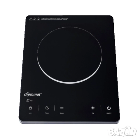 Керамичен котлон Diplomat,  2000W, снимка 2 - Друга електроника - 51948630