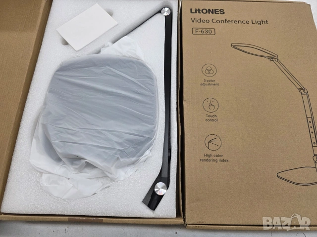 Професионална LED настолна лампа 15W с тъч контрол и защита за очите, снимка 12 - Лед осветление - 53290828