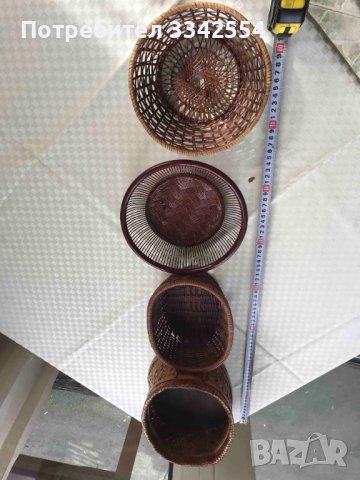 ПАНЕР ПАНЕРКА ДЪРВО ПЛЕТЕН ФРУКТИЕРА, снимка 12 - Аксесоари за кухня - 44474058